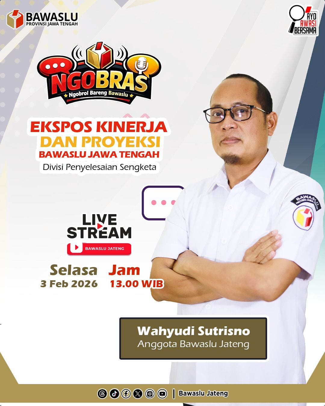Transparansi Demokrasi: Bawaslu Jateng Ekspose Capaian Kinerja dan Proyeksi Divisi Penyelesaian Sengketa