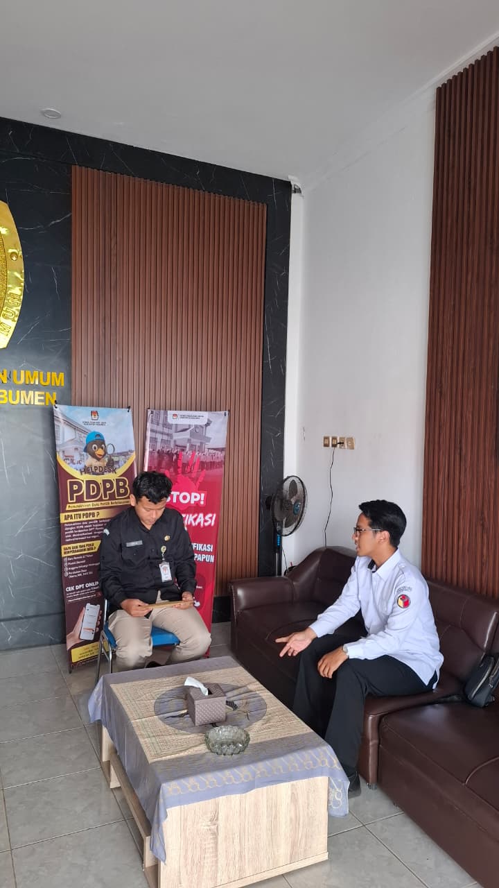 Jaga Hak Pilih, Bawaslu Kebumen Kirimkan Imbauan PDPB ke KPU Kabupaten Kebumen