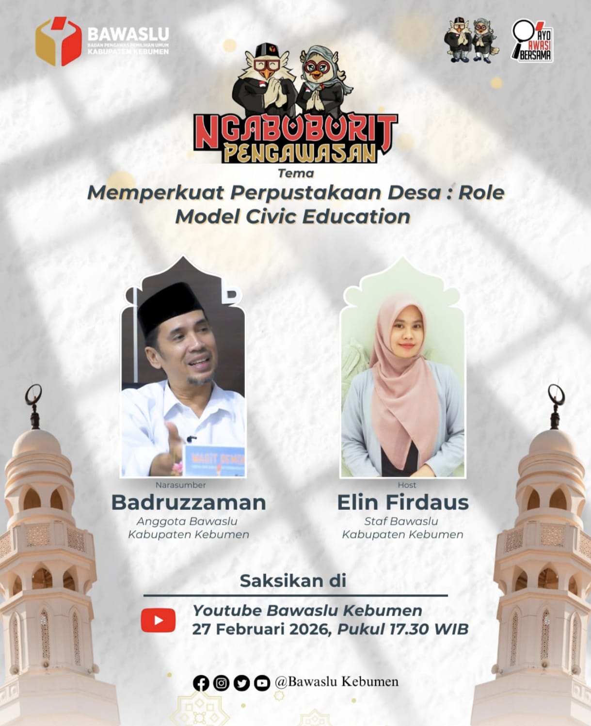 Ngabuburit Edisi 3: Penguatan Perpustakaan Desa “Role Model Civic Education”