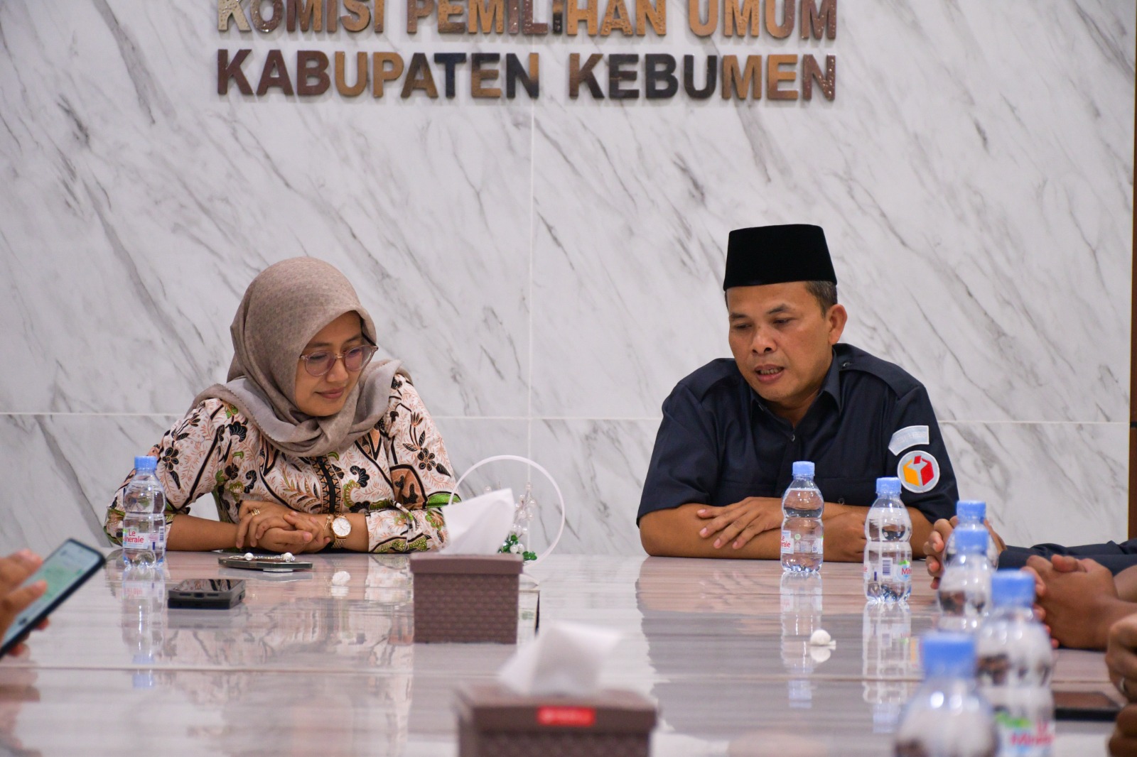 Bawaslu Kabupaten Kebumen Bersilaturahmi ke Kantor KPU Kabupaten Kebumen