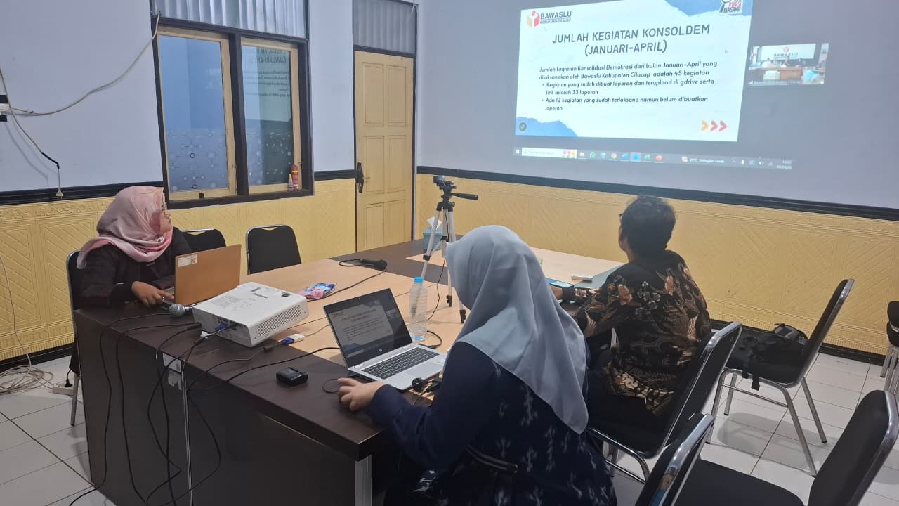 Evaluasi Pelaksanaan Konsolidasi Demokrasi Bawaslu Pastikan Semua Jajaran Bekerja pada Masa Nontahapan