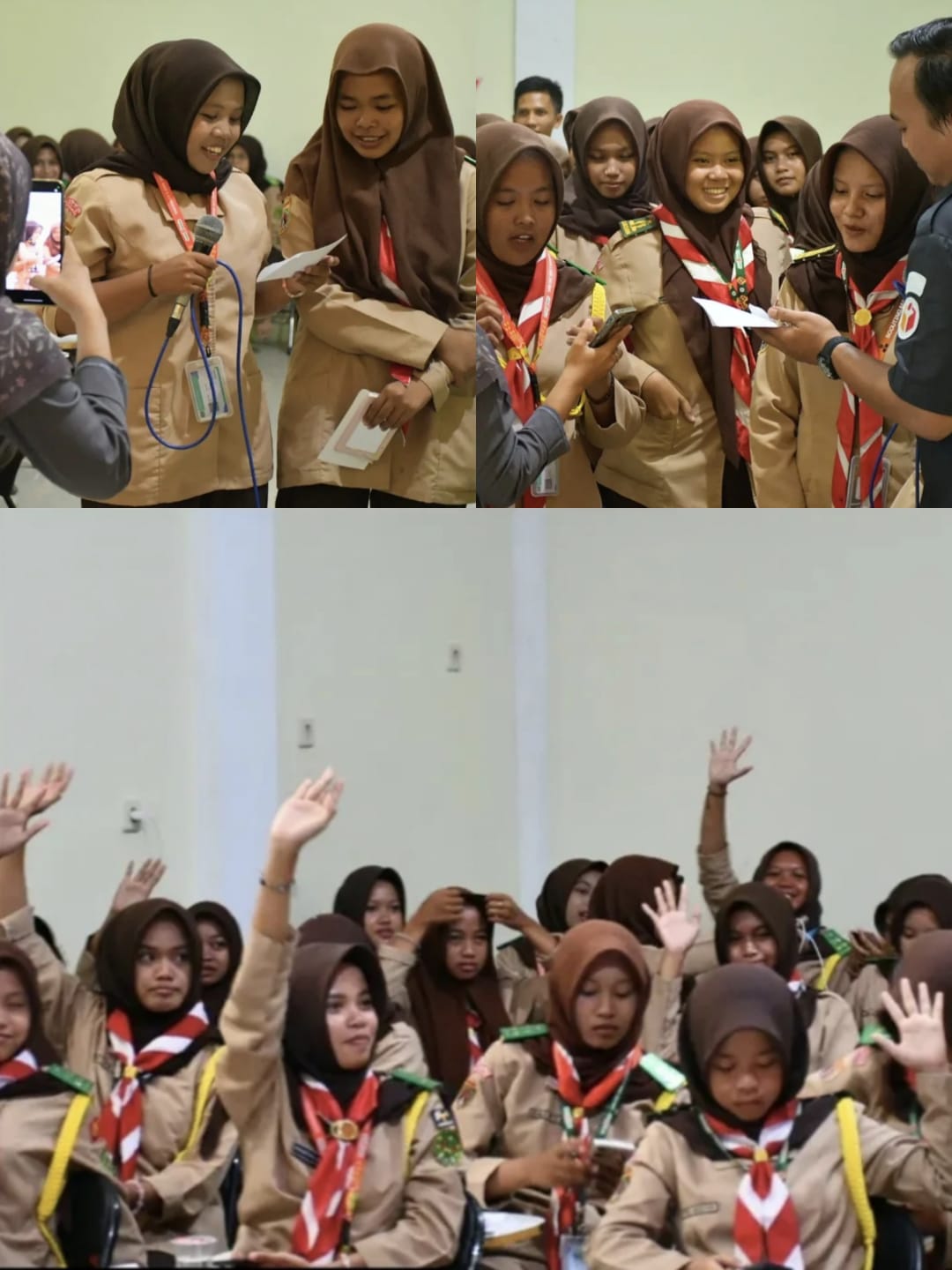 Semangat Pelajar Warnai Pendidikan Pengawas Partisipatif di Kebumen