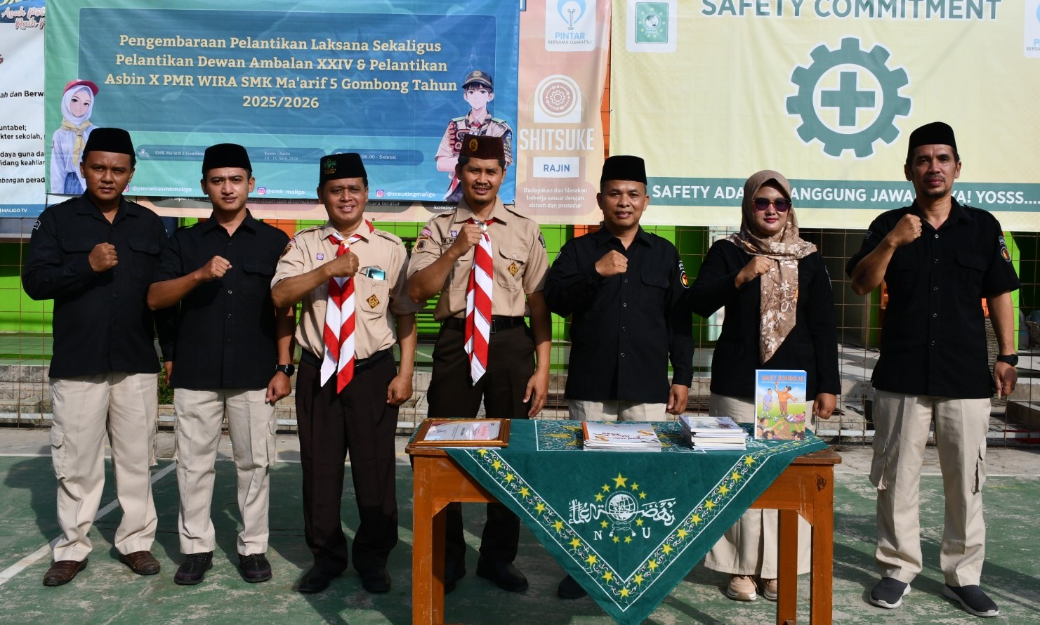 Bawaslu Kabupaten Kebumen Libatkan Pemilih Pemula melalui Kerja Sama Pendidikan Demokrasi di SMK Ma’arif 5 Gombong
