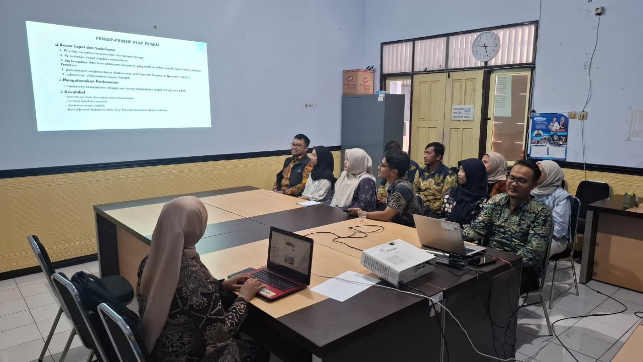 Kelas Hukum: Alur Penyelesaian Sengketa Proses Pemilu, Upaya Perkuat Kapasitas Aparatur Pengawas
