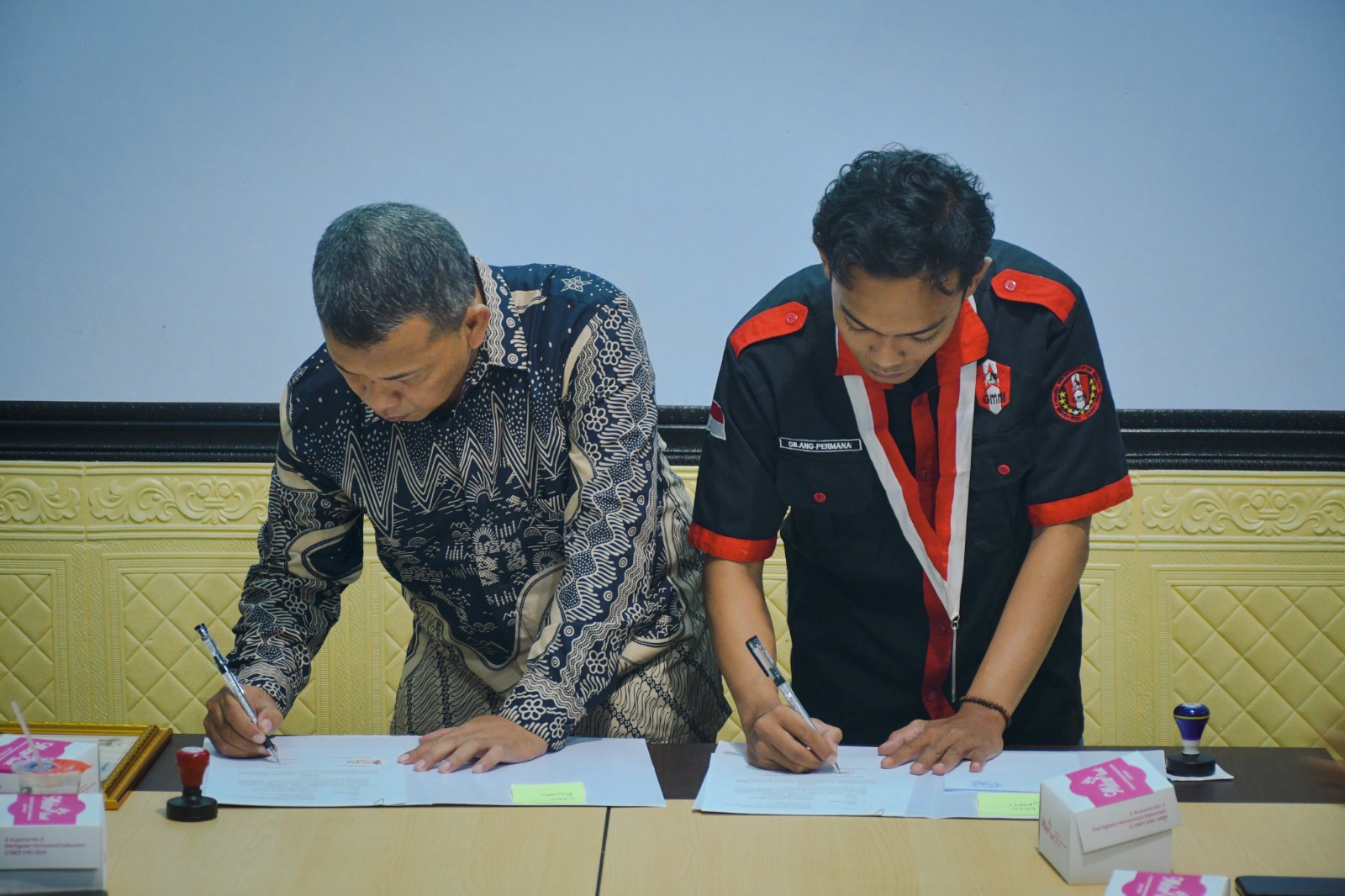 Bawaslu Kebumen dan GMNI Perkuat Sinergi Pengawasan Partisipatif Melalui Penandatanganan Nota Kesepahaman