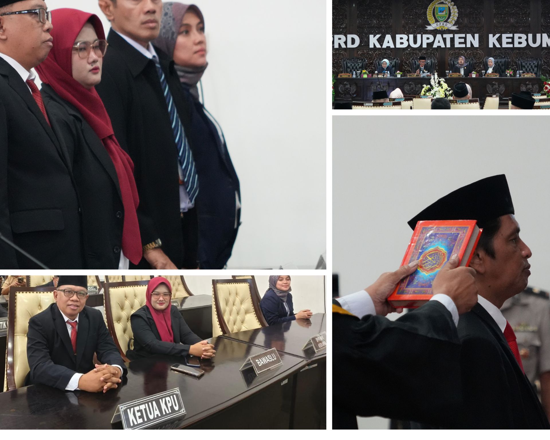 Pelaksanaan Pengambilan Sumpah Janji PAW DPRD Kebumen