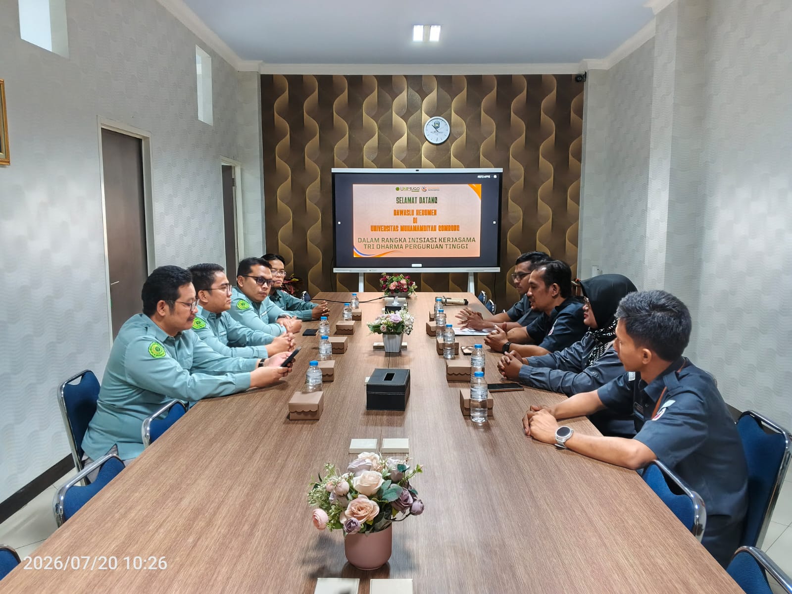 Inisiasi Kerjasama Tri Dharma Perguruan Tinggi Bersama Universitas Muhammadiyah Gombong di Kampus Universitas Muhammadiyah Gombong