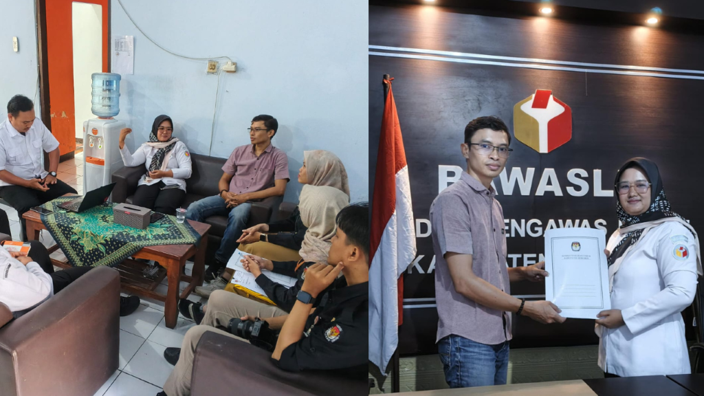 Bawaslu Kebumen Terima Hasil Pemutakhiran Data Parpol Berkelanjutan dari KPU Kebumen