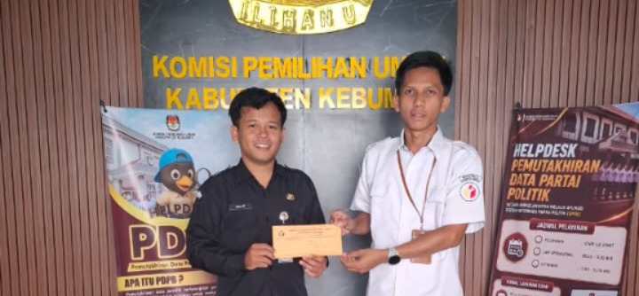 Bawaslu Kebumen Sampaikan Saran Perbaikan PDPB Triwulan III kepada KPU