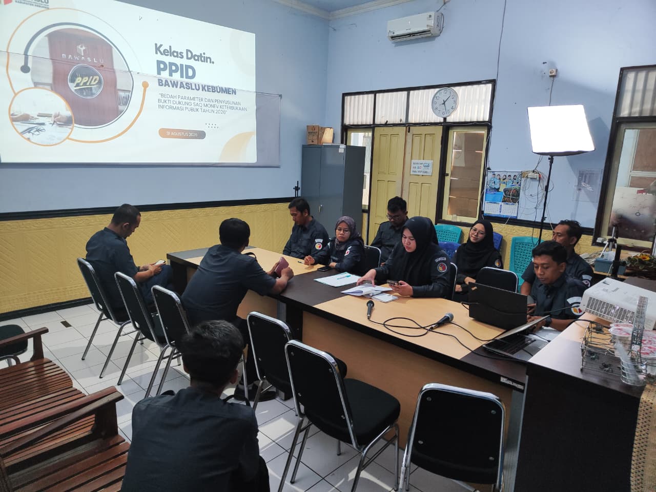 kelas datin bawaslu kebumen 31 Agustus 2026