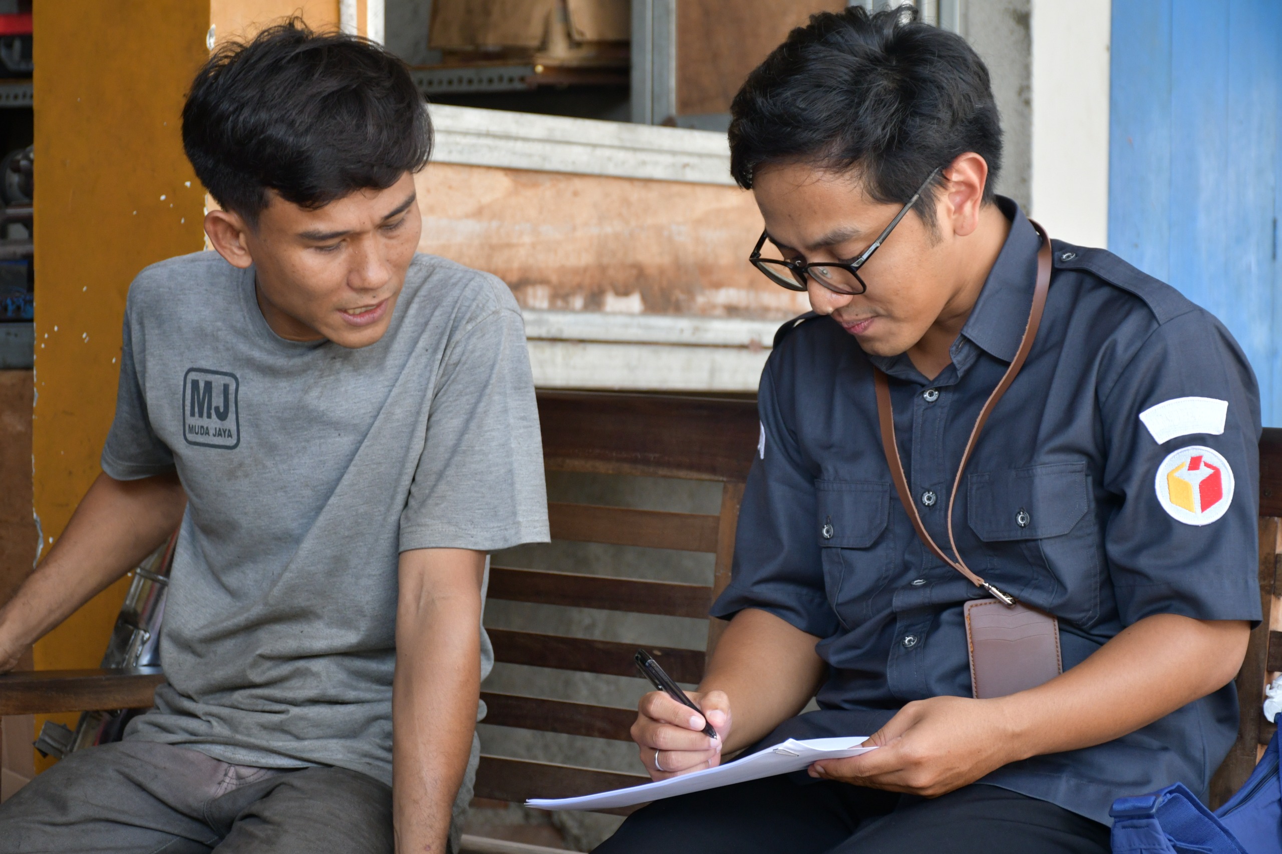 Uji Petik Terhadap Warga Desa Padureso 