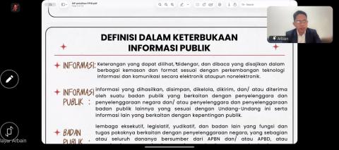 Tingkatkan Kapasitas, Bawaslu Kebumen Ikuti Pelatihan PPID Berbasis LMS
