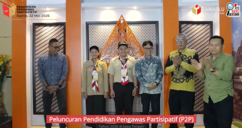 Bawaslu Jateng Luncurkan P2P 2026, Siapkan 1.400 Kader Pengawas Partisipatif