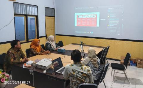 Hadiri Zoom, Bawaslu Kebumen Terima Arahan Pengawasan Data Parpol Berkelanjutan
