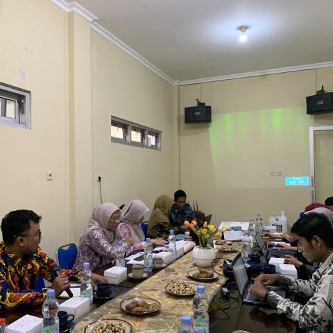 Menghadiri Rapat Pendahuluan Pelaksanaan Pengukuran IDI 