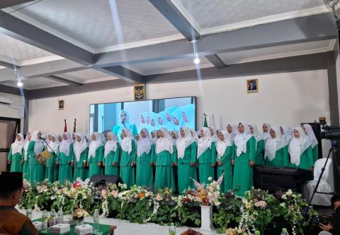 54 Pengurus PC Fatayat NU Kebumen Masa Khidmat 2026-2031 Resmi Dilantik