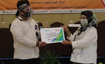 Bawaslu Berikan Jaminan Kecelakaan Kerja BPJS Ketenagakerjaan