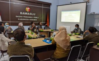 Bawaslu Gelar Rapat Kerja Pengawasan Pemutakhiran DPB :  Samakan Presepsi dan Peran Lembaga