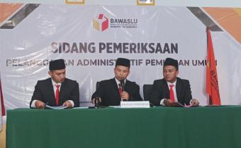 Bawaslu Kebumen Jadwalkan 25 September Sidang Putusan Pelanggaran Administrasi Pemilu