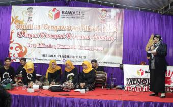 SOSWATIF Bersama Kesenian Subileng Desa Kalibening, di Banjiri Pengunjung