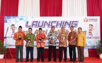 Bawaslu Kebumen Launching Desa Anti Politik Uang