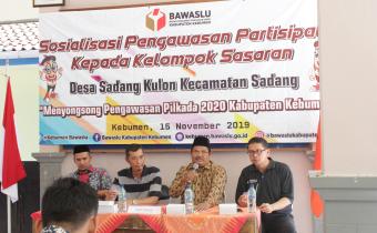 KADES SADANGKULON SERUKAN TOLAK POLITIK UANG DALAM PILKADA 2020