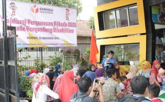 BAWASLU FASILITASI HARAPAN DISSABILITAS