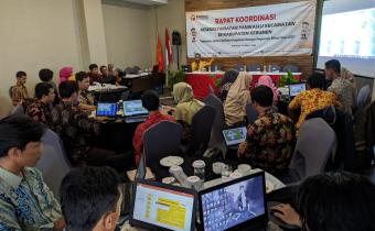 Rakor Kesekretariatan bersama Panwaslu Kecamatan Se Kab. Kebumen