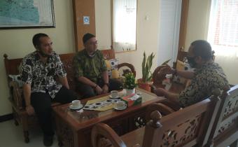 Bawaslu Kebumen Kunjungi Dinas Kominfo Kebumen