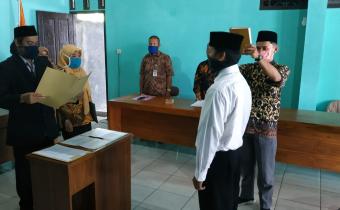 Pelantikan PAW PKD ditengah Pandemi-Covid19