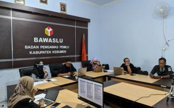 Jelang Coklit, Bawaslu Kabupaten Kebumen Gelar Bimbingan Teknis
