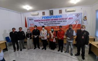 <strong>PENGAWASAN PENDAFTARAN BAKAL PASANGAN CALON BUPATI DAN WAKIL BUPATI KEBUMEN TAHUN 2020</strong>
