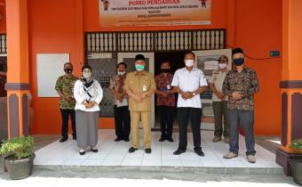 Tinjau Kesiapan Pilkada, Bupati Kebumen Datangi Kantor Bawaslu Kebumen