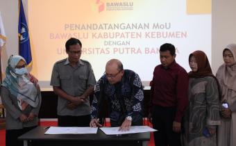 Mahasiswa sebagai Agen Perubahan, Bawaslu adakan Pendidikan Politik di Universitas Putra Bangsa (UPB) Kebumen