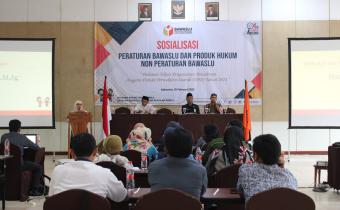 Memasuki Tahapan Pencalonan DPD, Bawaslu adakan Sosialisasi ke jajaran Ad-Hoc