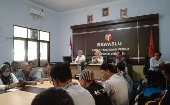 Perkuat Jajaran, Bawaslu sosialisasikan Perbawaslu No 9 tahun 2022