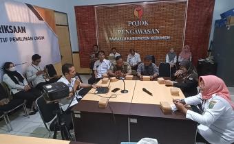 Dukcapil Kebumen Sampaikan Progres Perekaman Pemilih Dalam DPT Pemilu