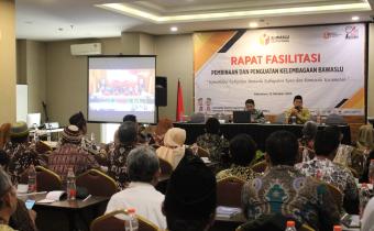 Bawaslu Kebumen Bekali Panwaslu Kecamatan Teknik Mediasi PSAP