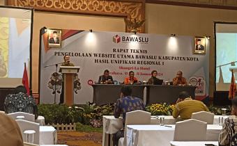 Sambutan dari para narasumber