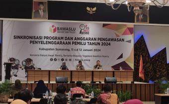 Sinkronisasi Program Dan Anggaran Pengawasan Penyelenggaraan Pemilu Tahun 2024