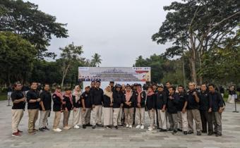 Panwascam Se-Kebumen Hadiri Apel Siaga di Borobudur