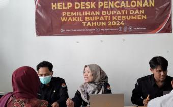 Bawaslu Kebumen Awasi Masa Penyerahan Dukungan Calon Perseorangan