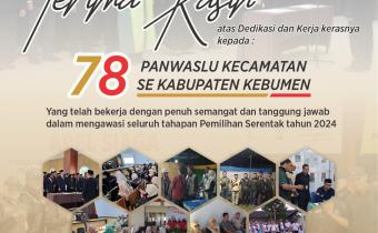 Tugas Panwaslu Kecamatan Berakhir 27 Januari 2025