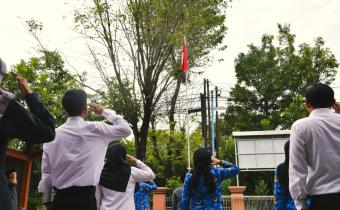 Bawaslu Kabupaten Kebumen Gelar Upacara Peringatan Hari Lahir Pancasila 2025