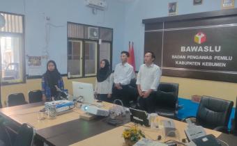 Bawaslu Kabupaten Kebumen Terima Tiga CPNS Baru, Perkuat Kinerja Pengawasan Pemilu
