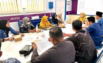 Badan Pengawas Pemilu (Bawaslu) Kabupaten Kebumen mengikuti kegiatan Koordinasi dan Evaluasi PKL Tahun 2025