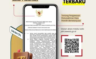 Telah terbit Perbawaslu Pengawas Pemutakhiran Data Pemilih Berkelanjutan