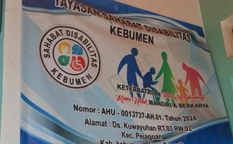 Bawaslu Kebumen Gandeng Sahabat Disabilitas