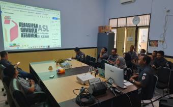 Peningkatan Tata Kelola Arsip, Bawaslu Kebumen Gelar Rapat Pengelolaan Ketatausahaan dan Kearsipan