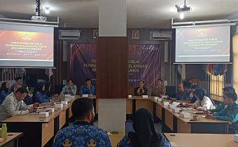 Bawaslu Hadiri Konsultasi Publik Kualitas Pelayanan KPU Kebumen